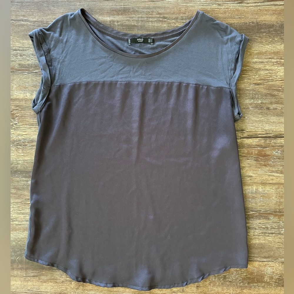 Mango mixed media top, small